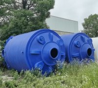 30噸藍(lán)色塑料儲(chǔ)罐塑料儲(chǔ)存罐